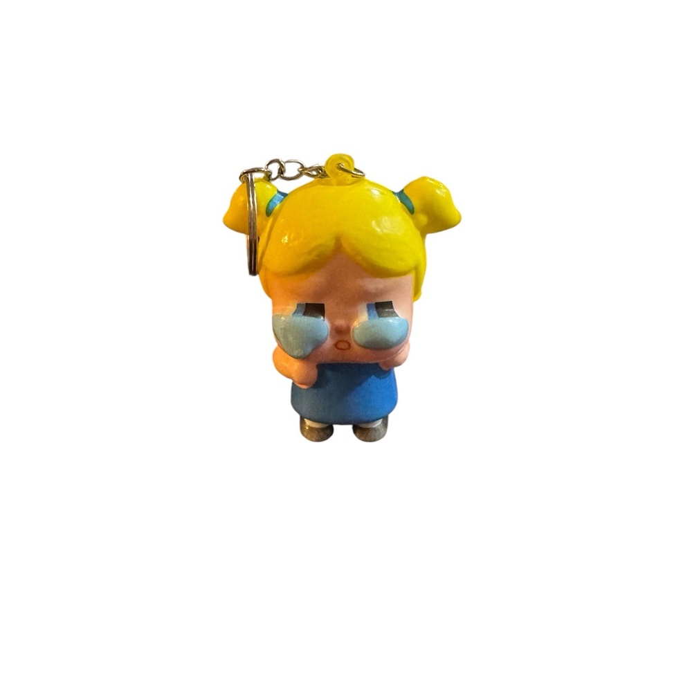 Cute Cry baby anti stress Keychain Toy